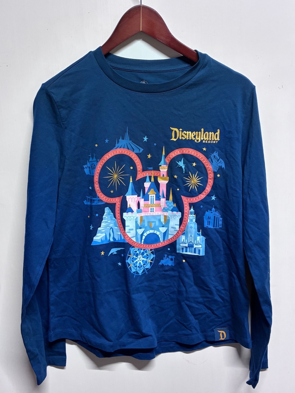 Disney Store Resort : New Icons Long Sleeve T-Shirt Disney Parks Merch Women’s